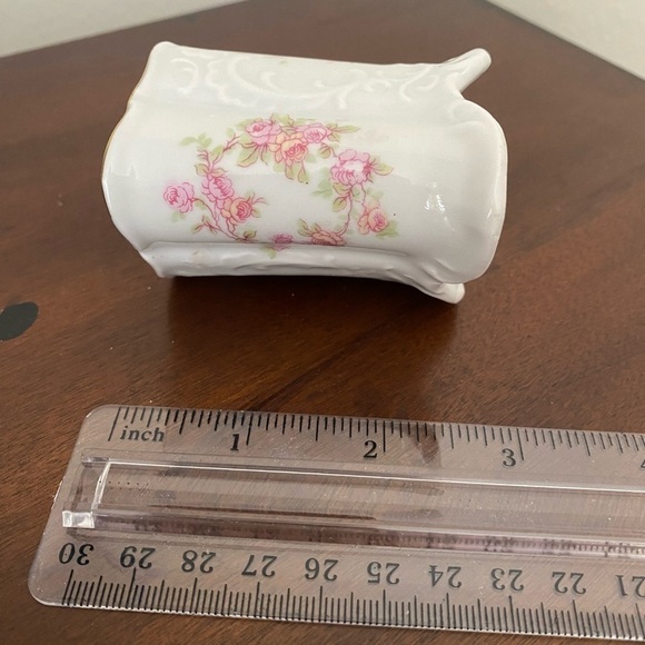 Vintage Schumann Arzberg Bavaria Bridal Rose Vase/Golden Crown E&R 1886 - Picture 6 of 6